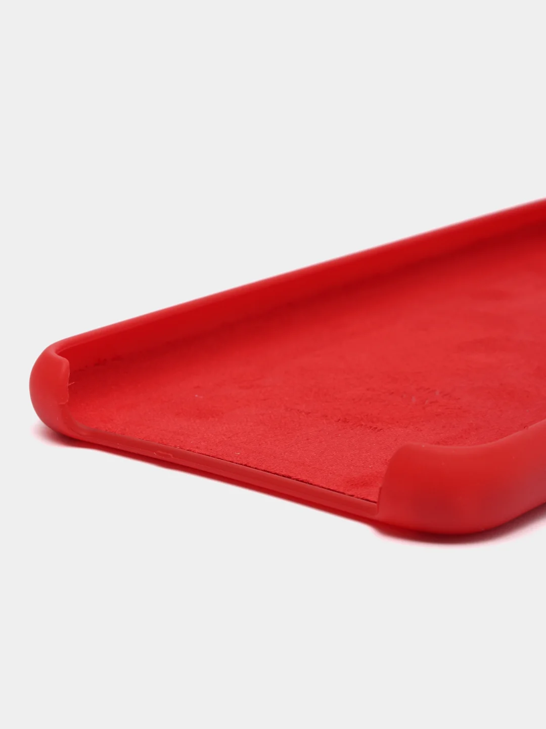 Красный чехол для Samsung M21 силиконовый (Silicone Case)
