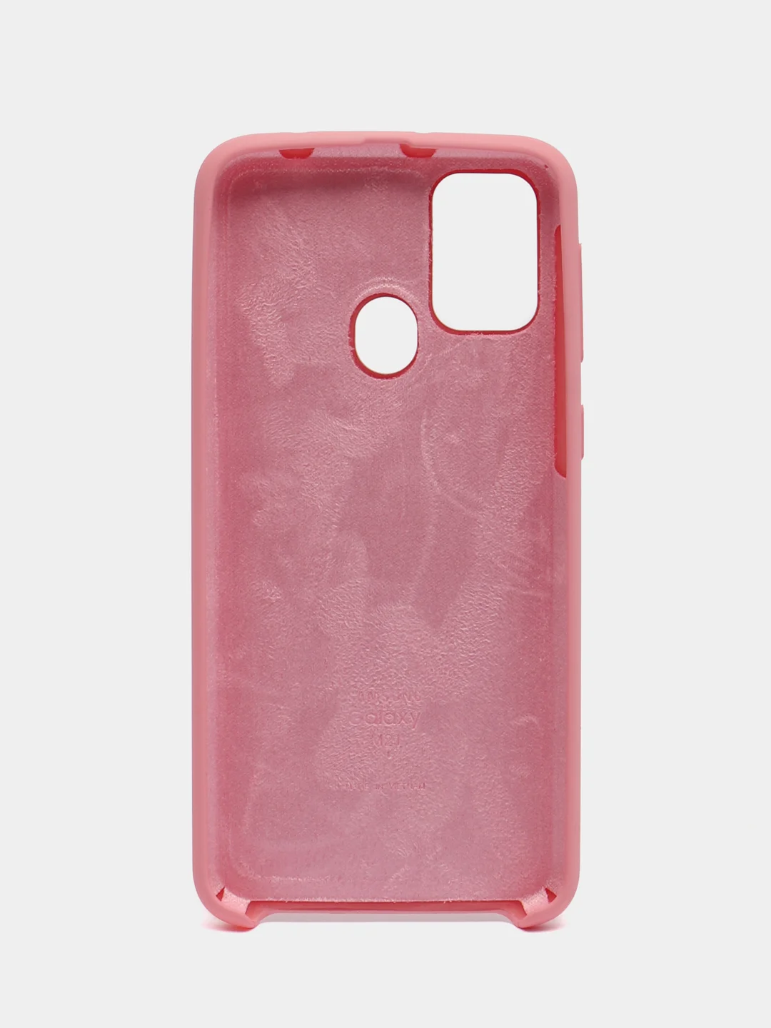 Розовый чехол для Samsung M21 силиконовый (Silicone Case)