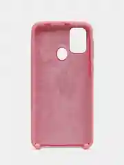 Розовый чехол для Samsung M21 силиконовый (Silicone Case)