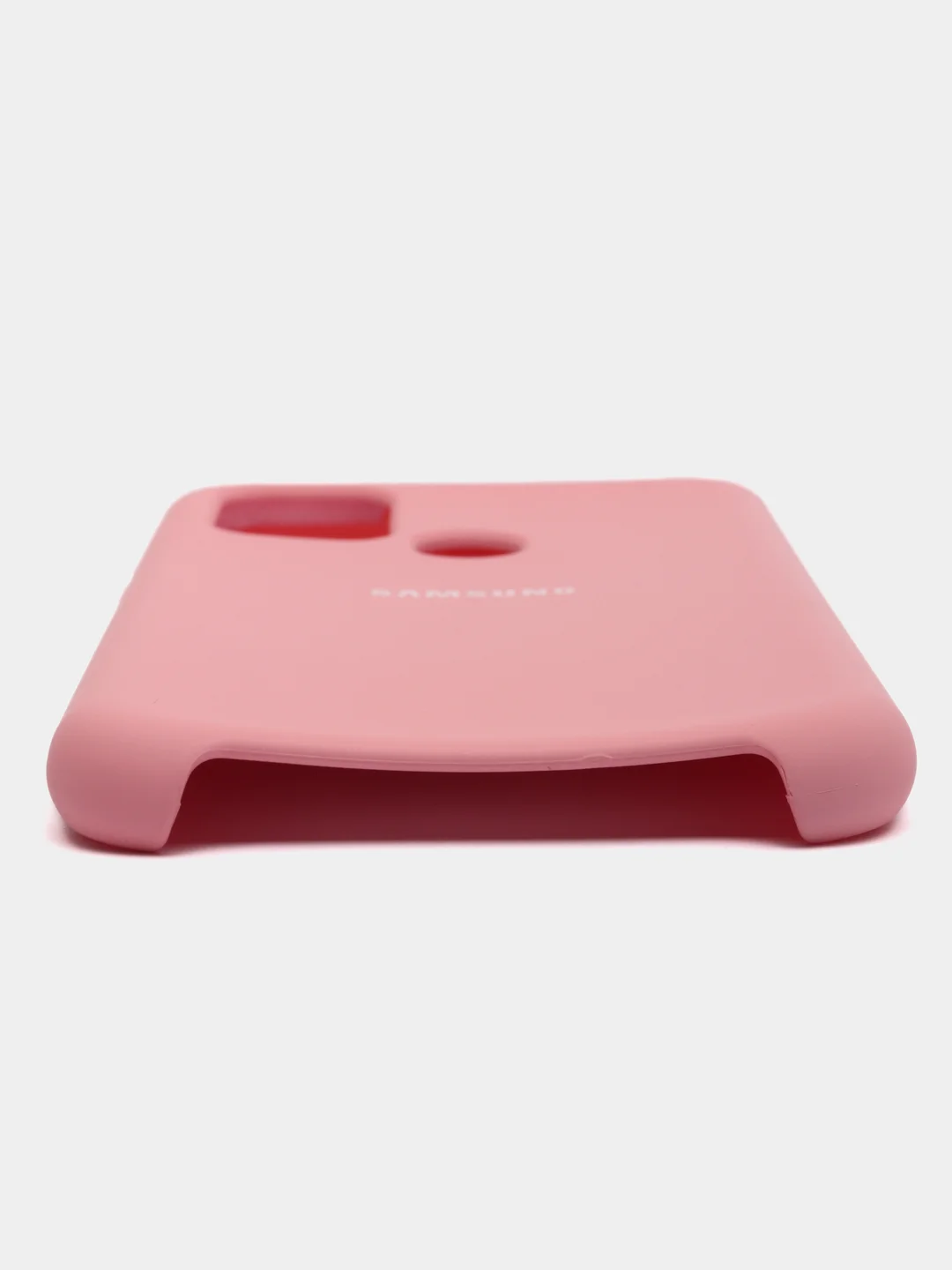 Розовый чехол для Samsung M21 силиконовый (Silicone Case)