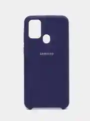 Пурпурный чехол для Samsung M21 силиконовый (Silicone Case)