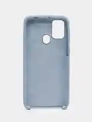 Светло-синий чехол для Samsung M21 силиконовый (Silicone Case)