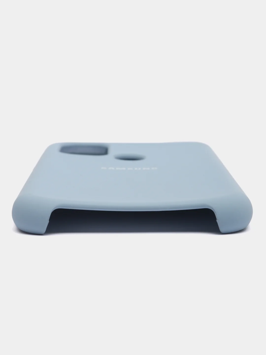 Светло-синий чехол для Samsung M21 силиконовый (Silicone Case)
