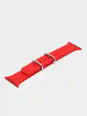 Красный силиконовый ремешок Ocean Watch для Apple Watch Series Ultra 8 7 6 5 SE