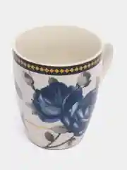 Синий кружка с ложкой в подарочной упаковке