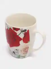Красный кружка с ложкой в подарочной упаковке