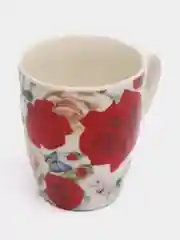 Красный кружка с ложкой в подарочной упаковке