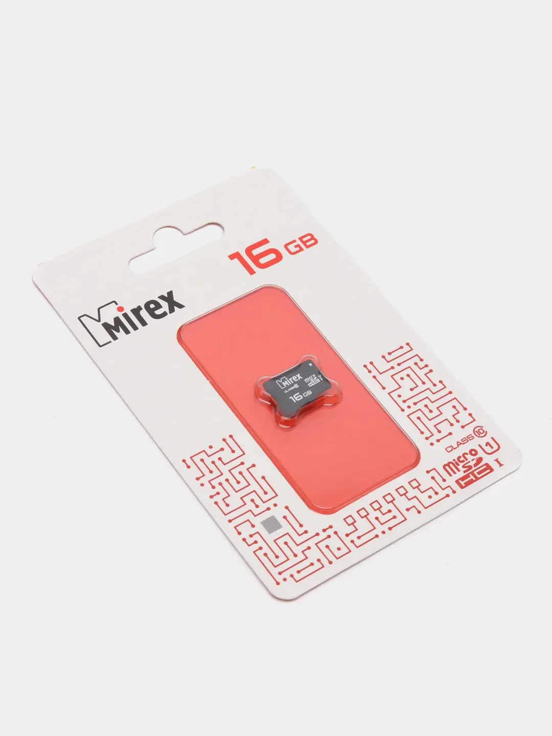 Карта памяти micro SDHC MIREX 16GB, UHS-I, class 10