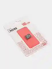 Карта памяти micro SDHC MIREX 16GB, UHS-I, class 10