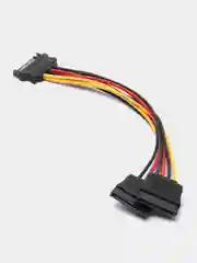 Sata splitter разветвитель кабель питания раздвоитель