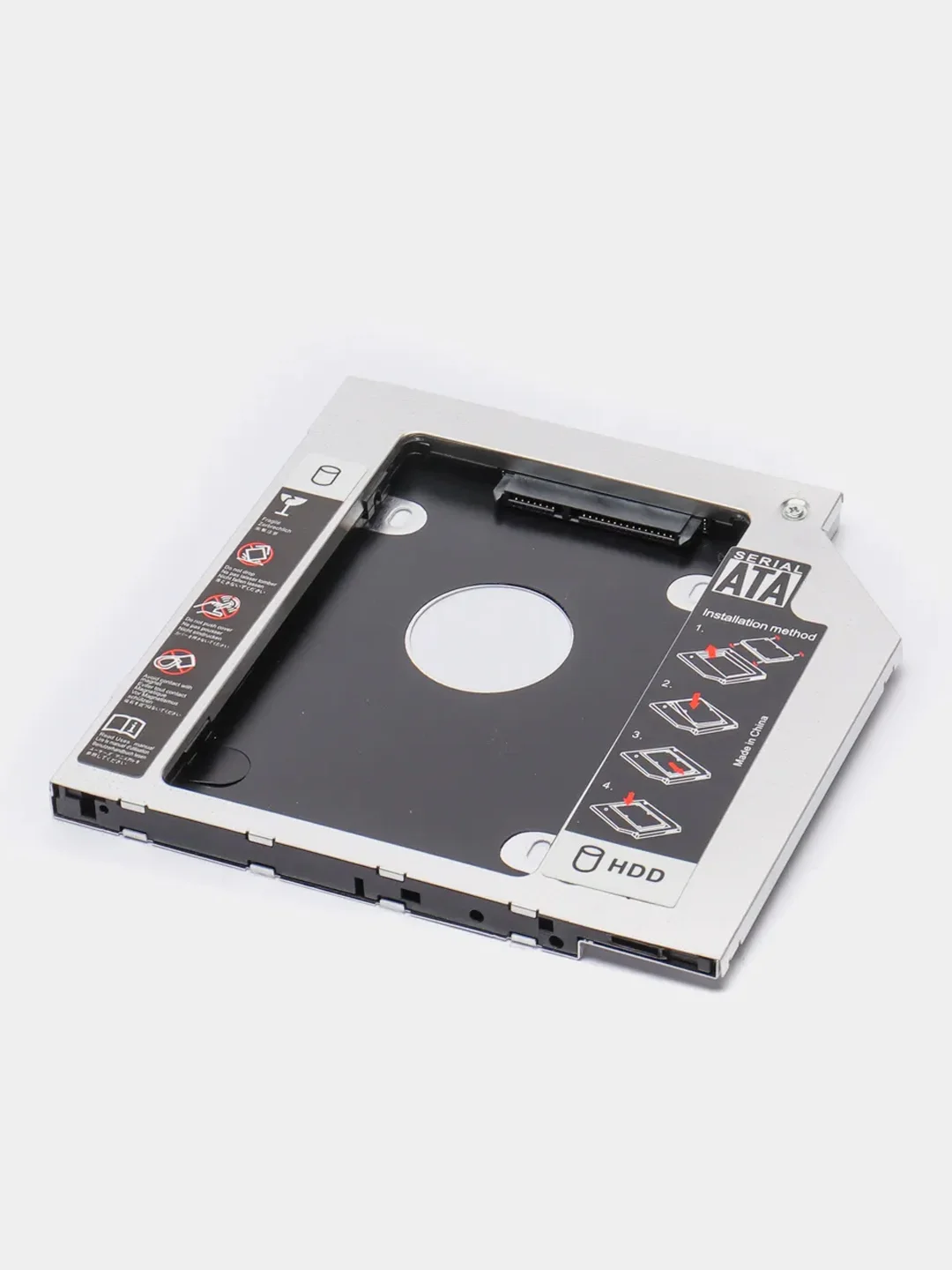 Салазки/Переходник DVD - HDD/SSD, 9,5 мм