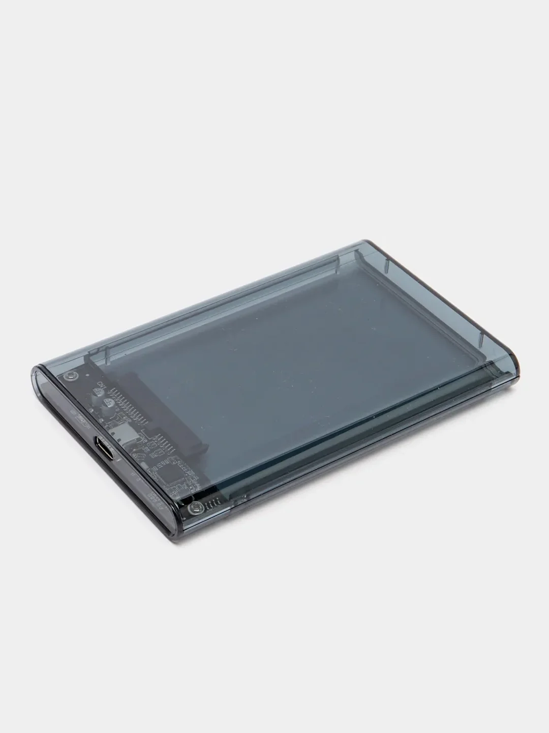 Черный кейс для жесткого диска hdd ssd 2.5 корпус внешний жесткий диск