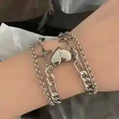 Парные браслеты на магните, для влюбленных