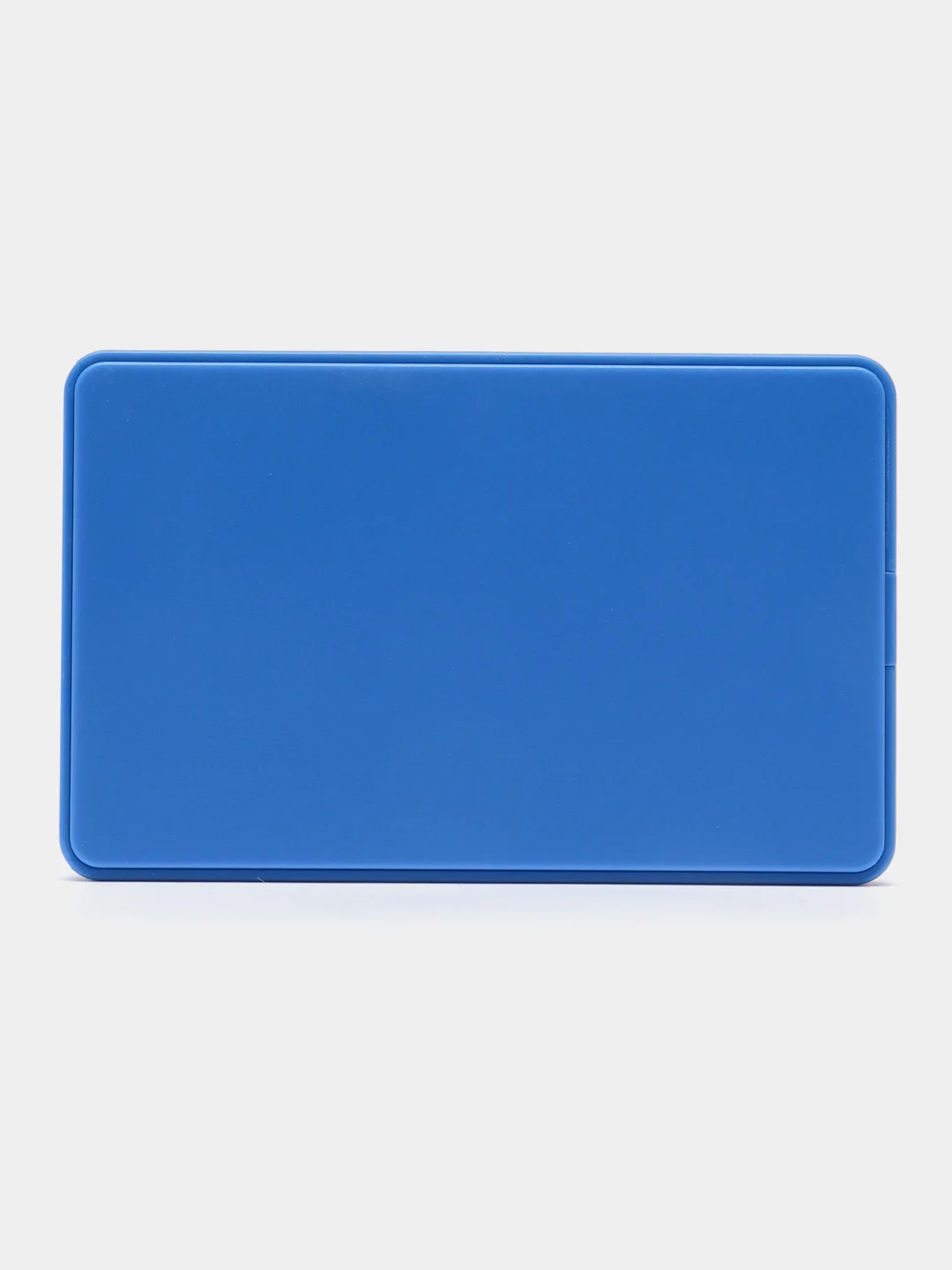 Синий кейс для жесткого диска пластиковый SSD HDD 2.5 корпус USB 3.0 внешний жд бокс