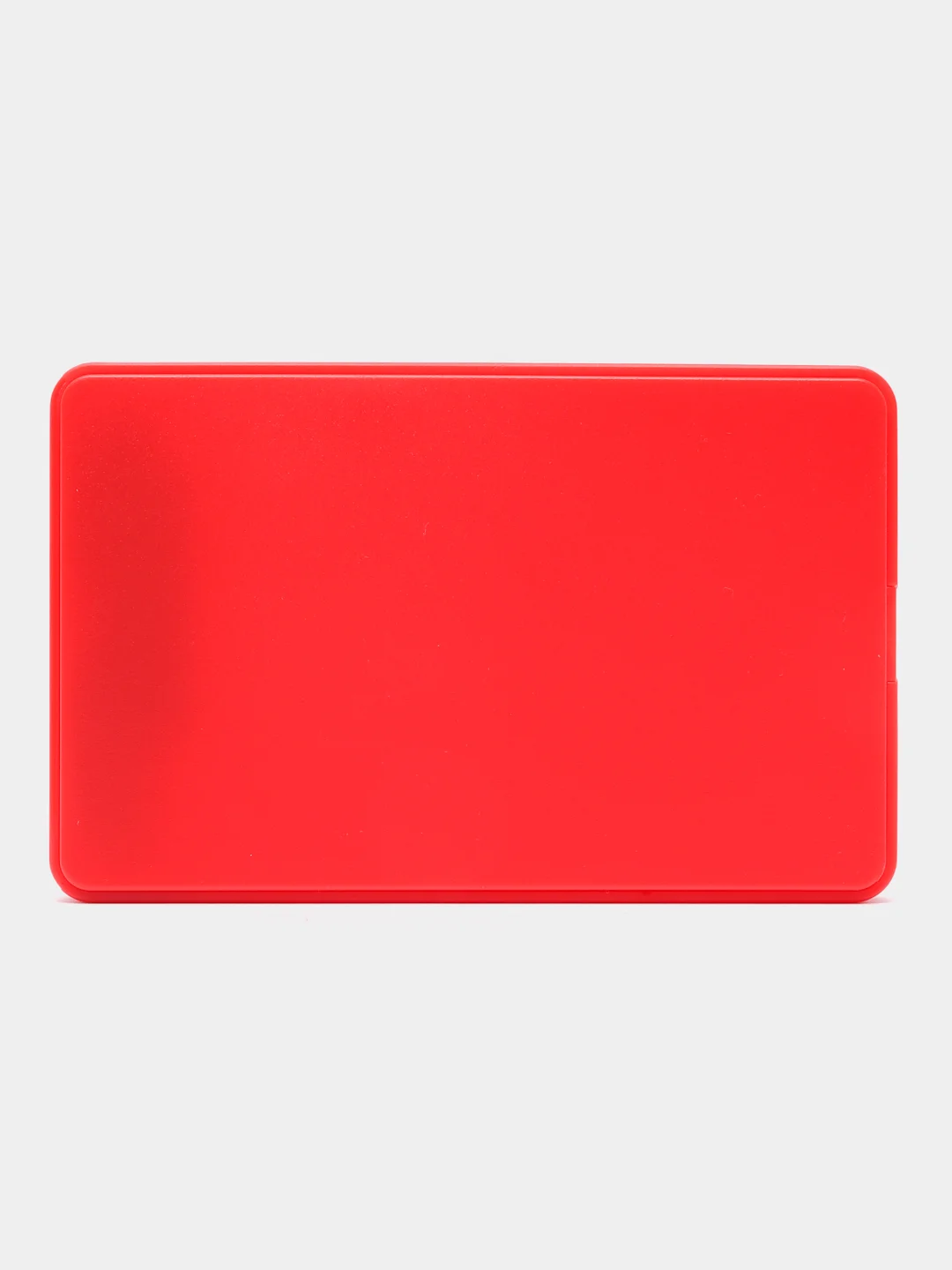 Красный кейс для жесткого диска пластиковый SSD HDD 2.5 корпус USB 3.0 внешний жд бокс