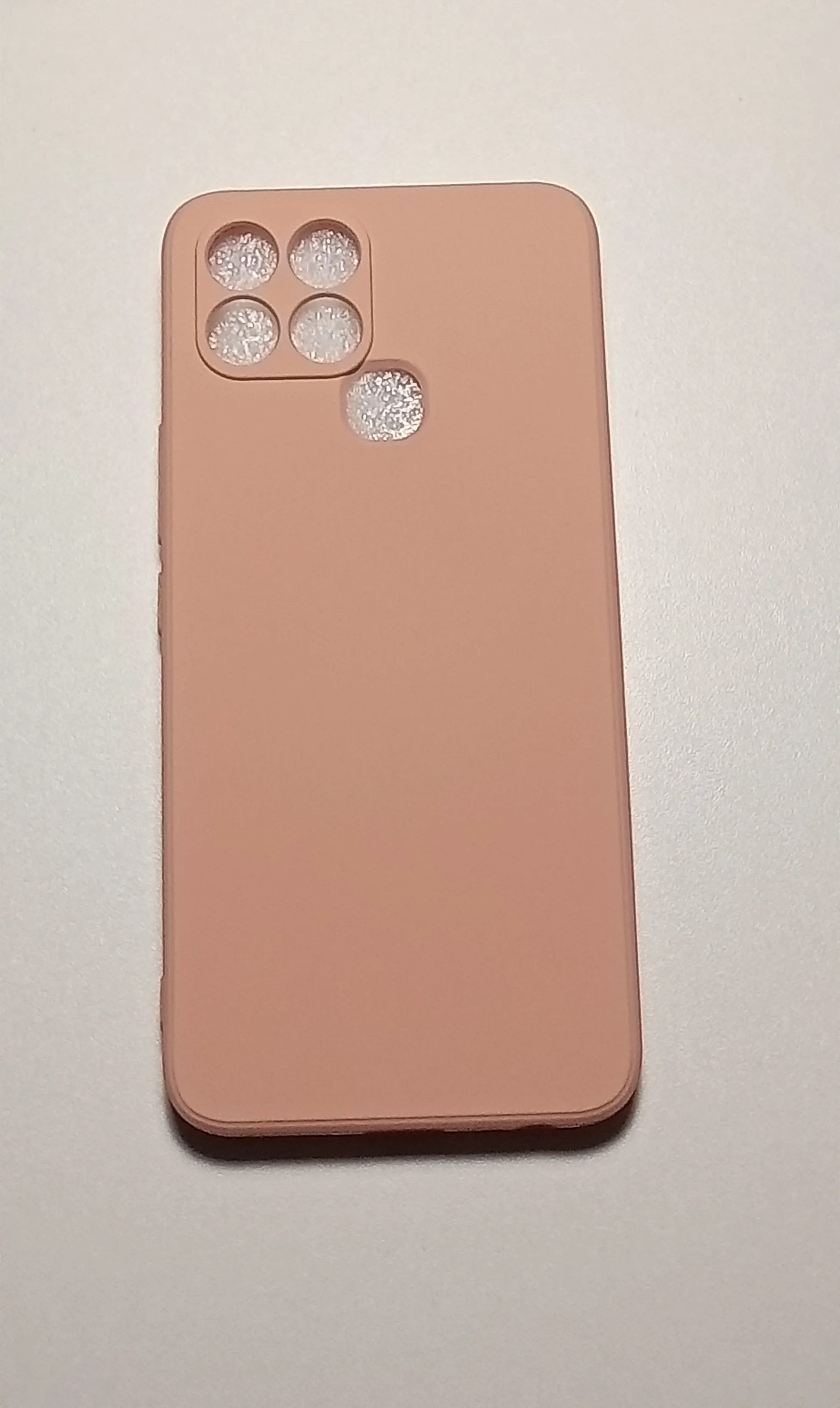 Сиреневый чехол NFINIX Smart 6 с защитой камеры