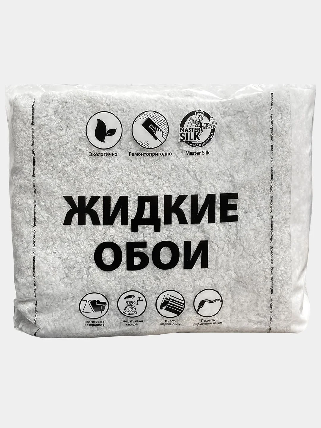 Темно-синий жидкие обои Avrora (Аврора) - 024 SILK PLASTER