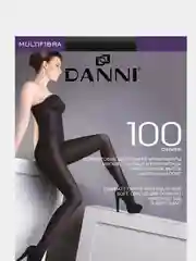 Черный колготки женские Danni Multifibra 100 den
