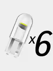 Слоновая кость светодиодные LED лампы W5W T10, ярко белый свет