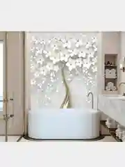 Фотообои флизелиновые "3D Волшебная сакура" 360X270 см (ШхВ)