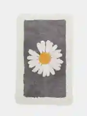 Серый коврик для ванной