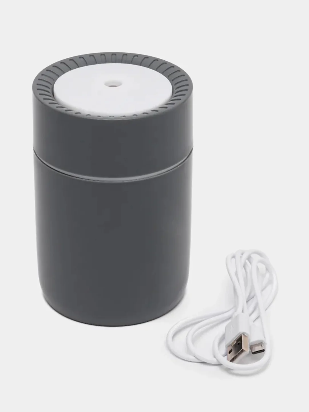 Серый увлажнитель воздуха с подсветкой HUMIDIFIER