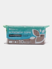 Торфобрикет "Верховой торф", 10 л
