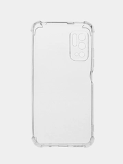 Чехол для Xiaomi Redmi Note 9T, 10, 10 pro, 10T, 11, 11 pro, прозрачный, противоударный