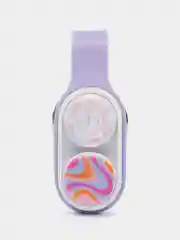 Фиолетовый магнитный брелок антистресс -антистресс "Поп Пак", pop puck , popit