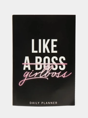 Ежедневник в тонкой обложке Like girlboss А5, 80 листов