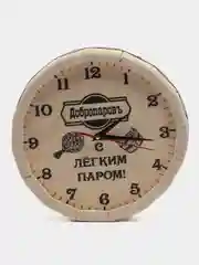 Часы-бочонок банные Добропаровъ "С легким паром"