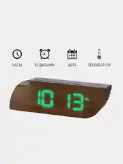 Зеленый настольные цифровые электронные часы, LED