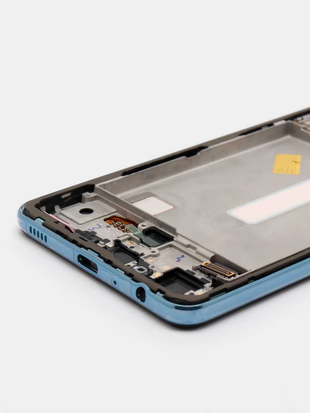 Голубой дисплей для Samsung A12 / M21 2020 / M30s, A32, A21s, M12, A52, J4 Plus с тачскрином ORIG