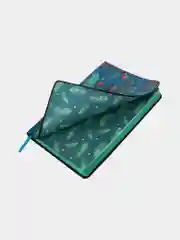 Ежедневник недатированный BRAUBERG VISTA Peacocks, А5, под кожу, 138 х 213 мм, 136 листов