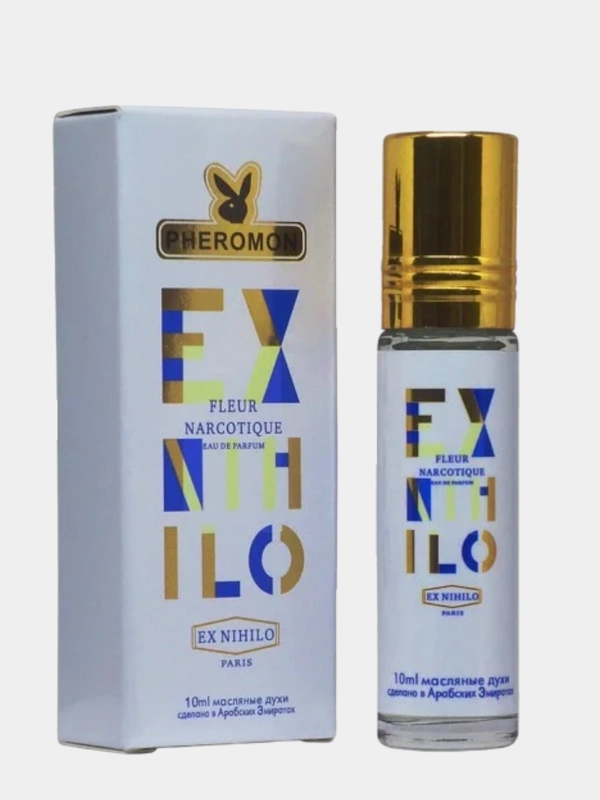 Масляные духи с феромонами унисекс 10 мл,парфюм по мотивам ароматов Fleur Narcotique