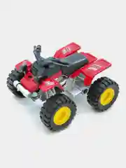 Красный игрушка "Авто" "Квадрацикл", пластик, инерционный