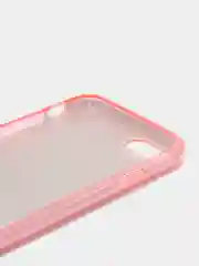 Розовый чехол блестящий для iPhone 7, iPhone 8, iPhone SE 2020 накладка c блёстками