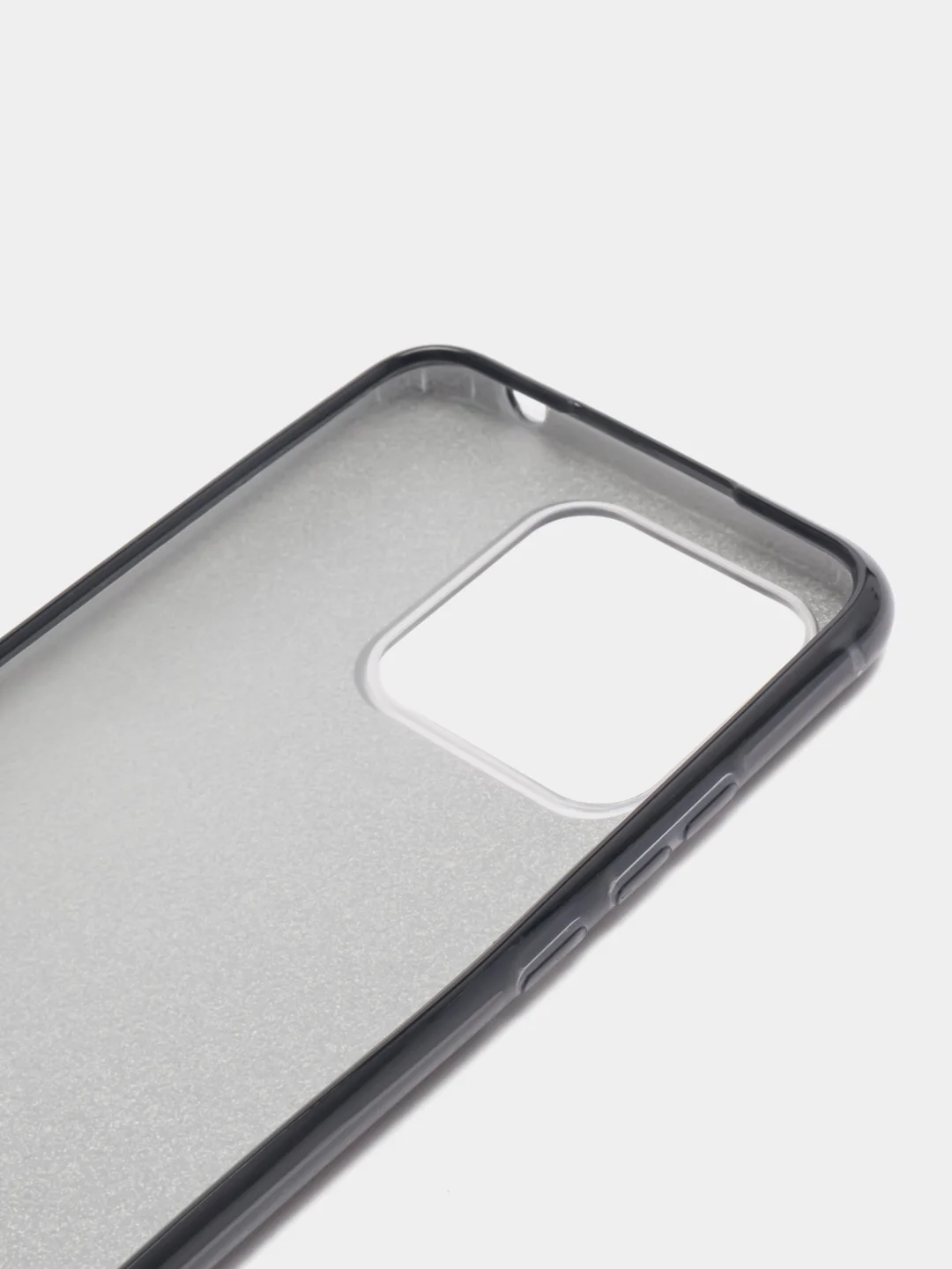 Угольный чехол блестящий Xiaomi Redmi 10C и POCO C40, накладка c блёстками