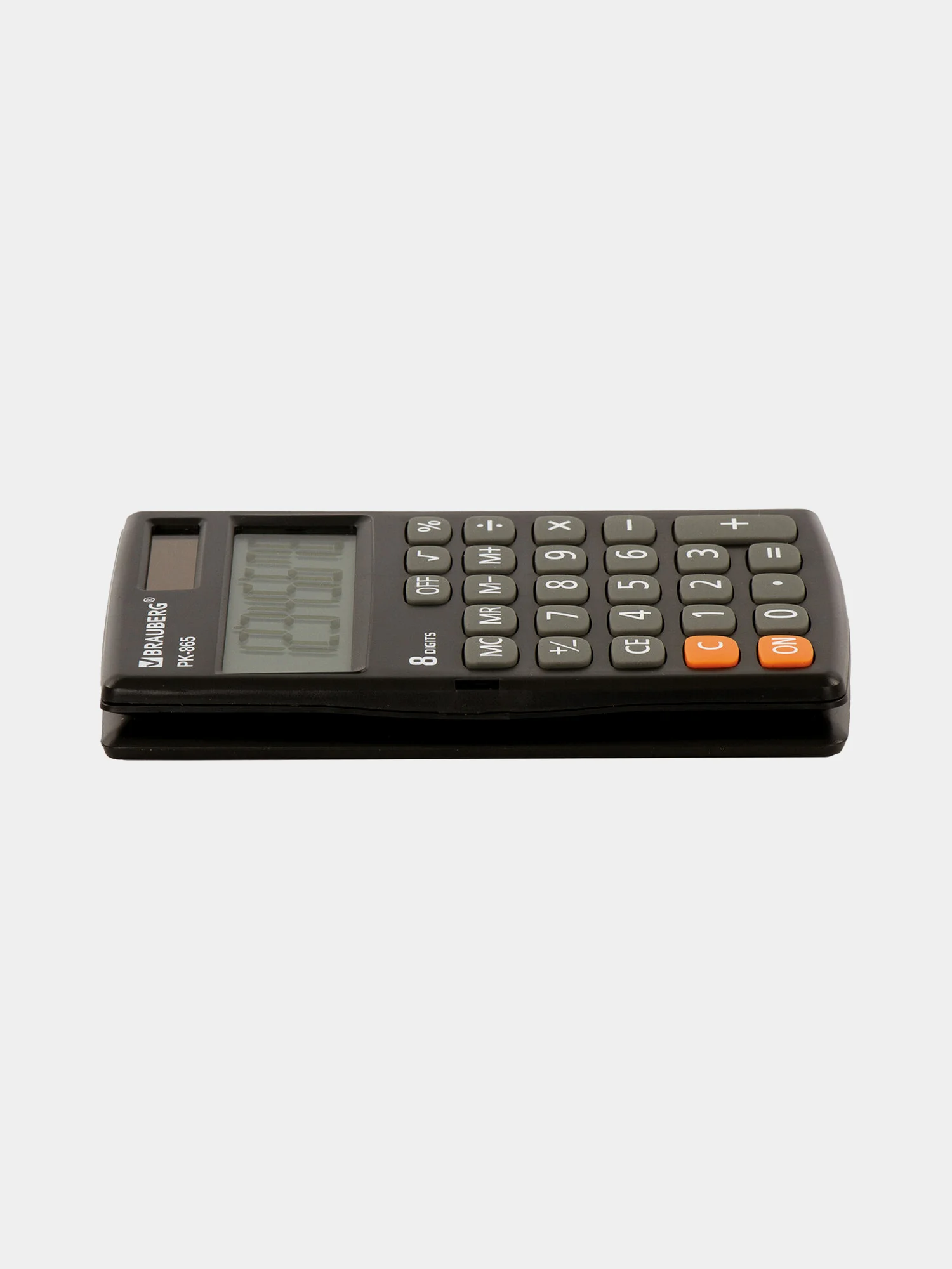 Калькулятор карманный BRAUBERG PK-865-BK, 120 x 75 мм