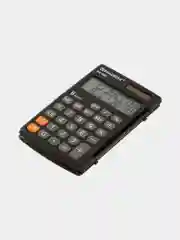 Калькулятор карманный BRAUBERG PK-865-BK, 120 x 75 мм