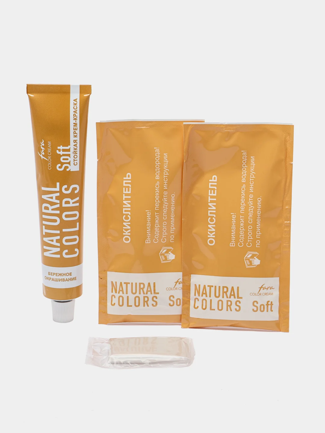 Крем-краска для волос Fara Natural Colors Soft 327 "Дикая вишня 6.46", стойкая