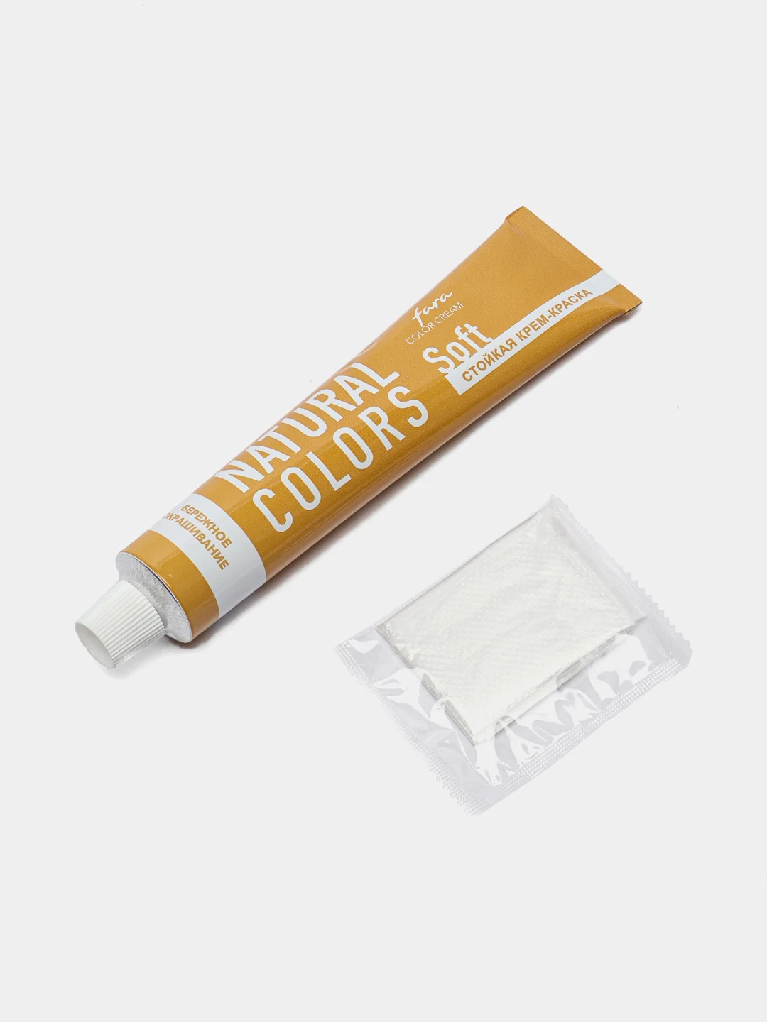Крем-краска для волос Fara Natural Colors Soft 327 "Дикая вишня 6.46", стойкая