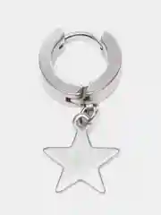 Серебряный серьга из нержавеющей стали  1 штука