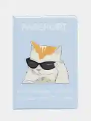 Обложка для паспорта "Котик"
