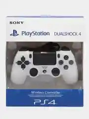 Белый джойстик беспроводной для Playstation 4, геймпад для компьютера, контроллер пк ps пс 4