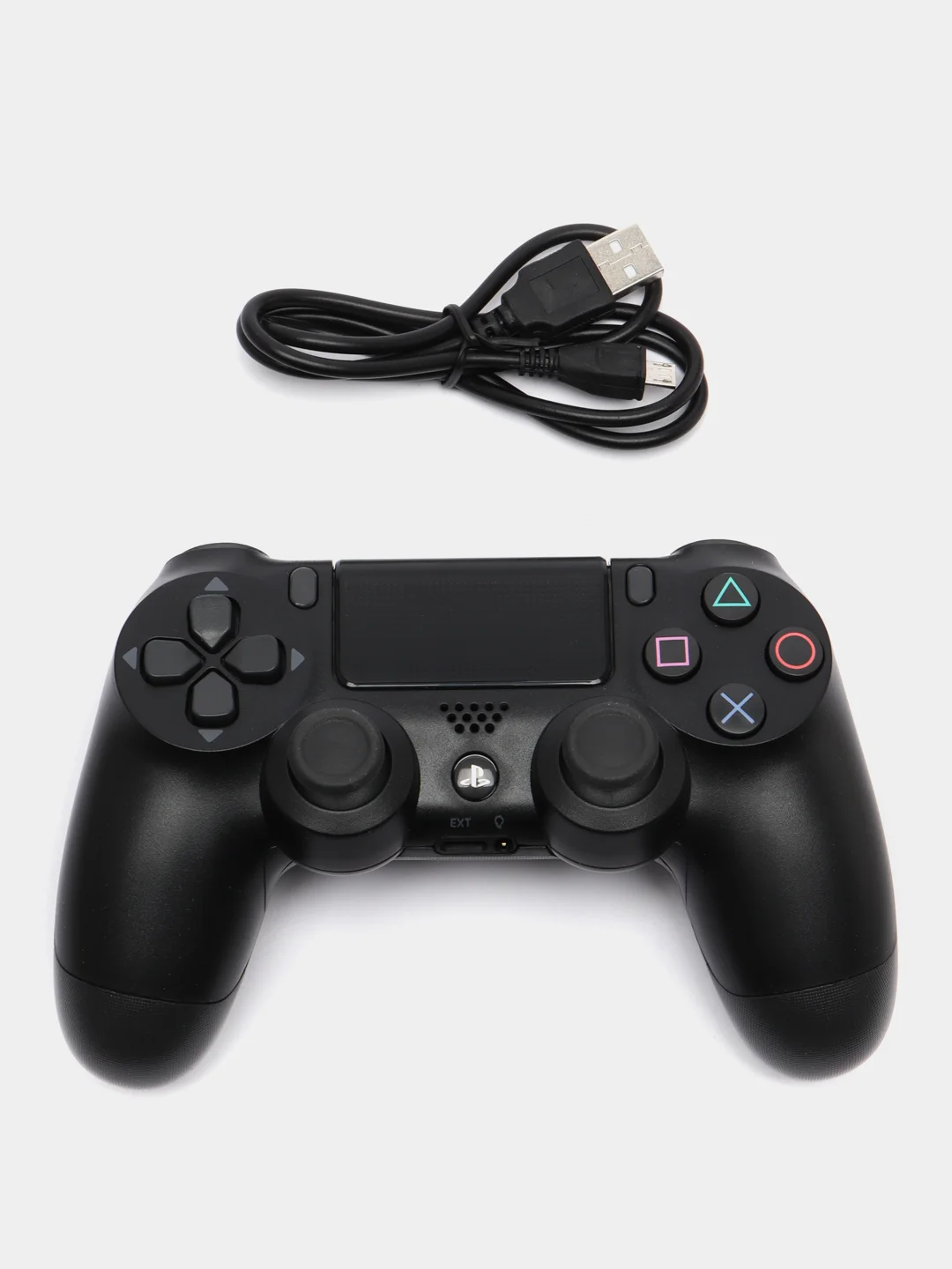 Черный джойстик беспроводной для Playstation 4, геймпад для компьютера, контроллер пк ps пс 4