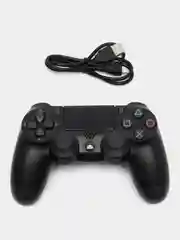 Черный джойстик беспроводной для Playstation 4, геймпад для компьютера, контроллер пк ps пс 4