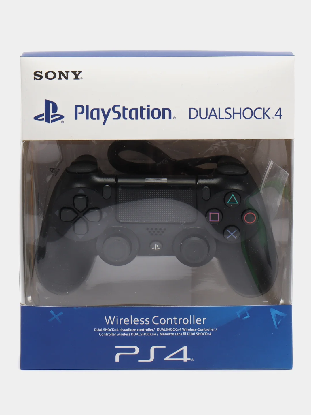 Черный джойстик беспроводной для Playstation 4, геймпад для компьютера, контроллер пк ps пс 4
