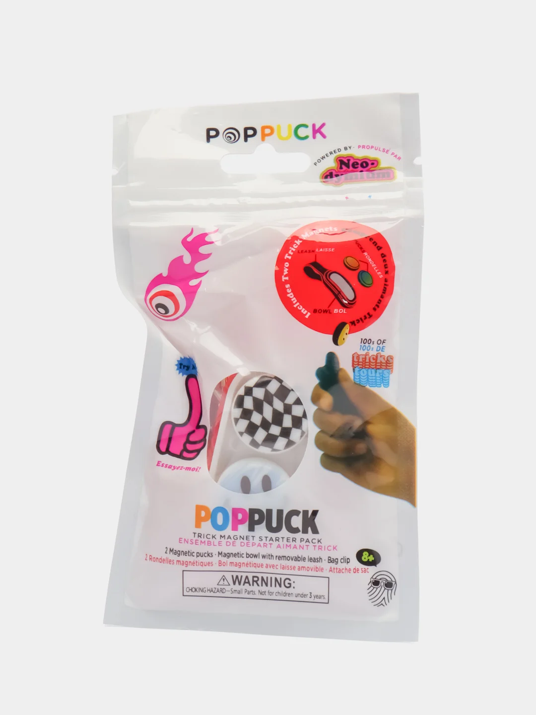 Коралловый меланж магнитный брелок, игрушка-антистресс "Поп пак" , Pop Puck