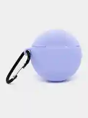Фиолетовый чехол на Huawei FreeBuds 4 / 4E для беспроводных наушников КАРТОФАН силиконовый матовый